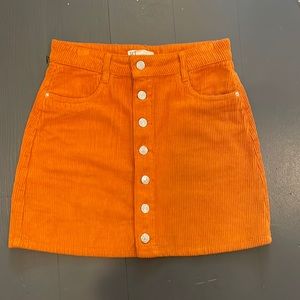 Cute Corduroy Vintage Zara Skirt